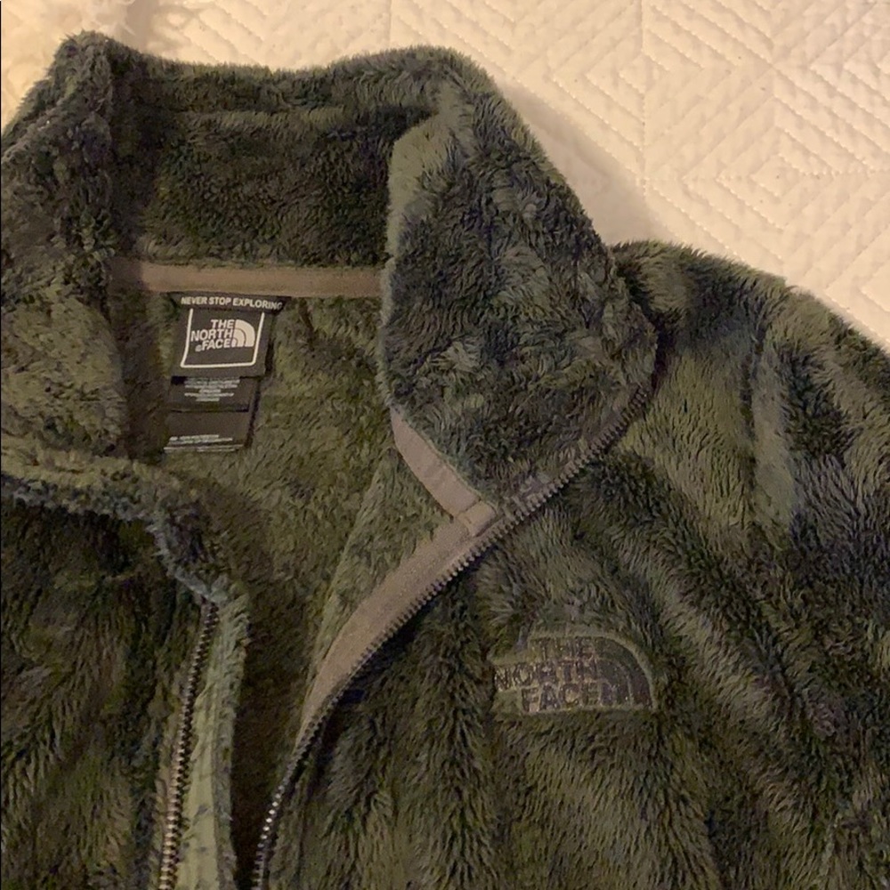 Hunter green North Face jacket - Picture 2 of 2